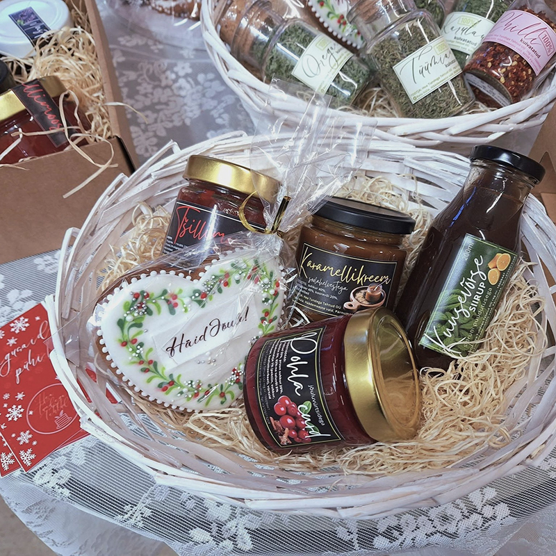 Hausgemachte Geschenkkörbe & Präsente